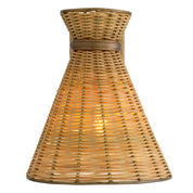 Wall Lamp Kon Tiki natural rattan
