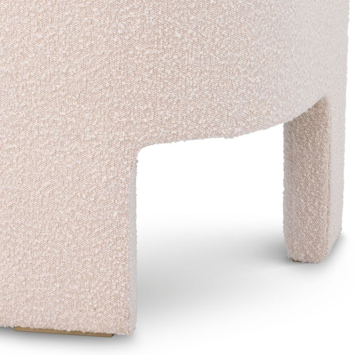 Chair Pebbles bouclé cream