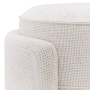 Stool Ortega lyssa off-white