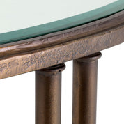 Side Table Lioness bronze finish