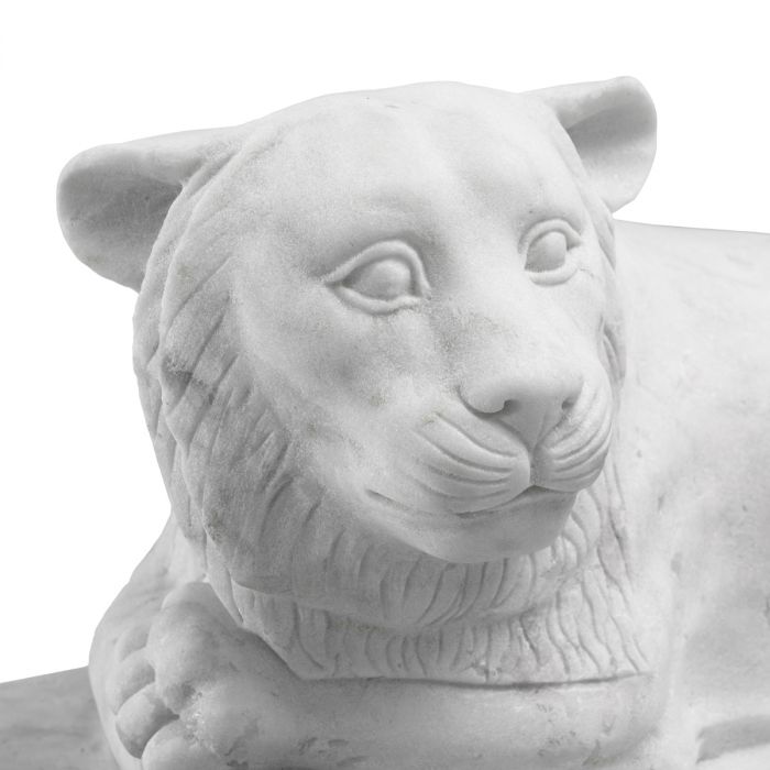 Object Reclining Lion marble