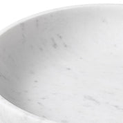Cuenco Revolt mármol blanco
