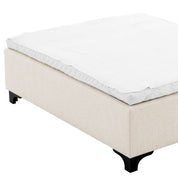 Juego de cama Mavone bouclé crema 180 x 210 cm