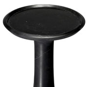 Side Table Pompano high honed black marble