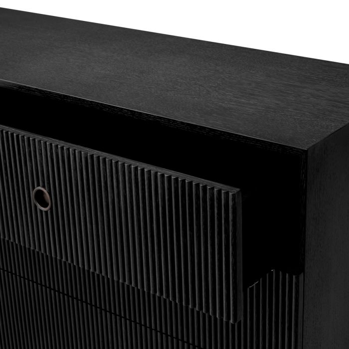 Drawer Chest Dimitrios charcoal grey oak veneer