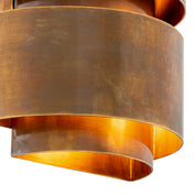 Wall Lamp Manetti S vintage brass finish