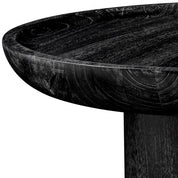 Side Table Rouault charcoal grey veneer
