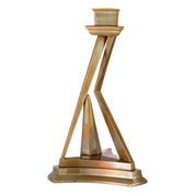 Candle Holder Fiesole vintage brass finish