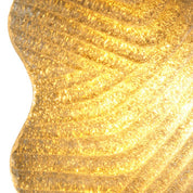 Wall Lamp Nuria vintage brass fnish handmade glass