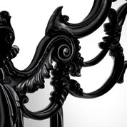 Mirror Chippendale black finish