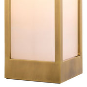 Outdoor Lamp Riserva L antique brass finish