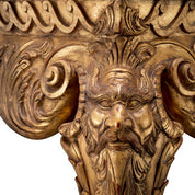 Mesa consola Matthias acabado oro antiguo