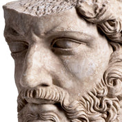 Busto de Lucius Verus aspecto antiguo de mármol