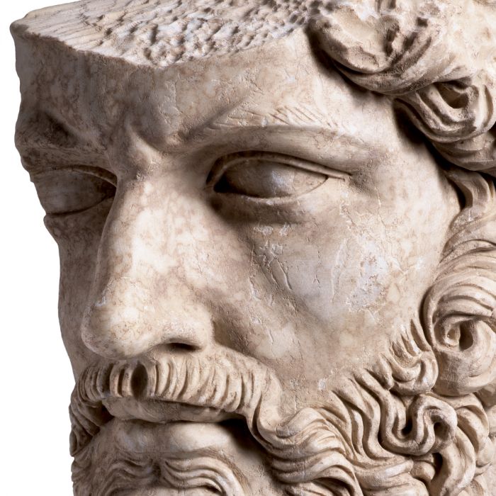Busto de Lucius Verus aspecto antiguo de mármol