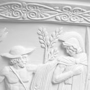 Jarrón Hydria acabado blanco