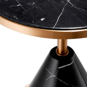 Side Table Park Lane brushed copper finish