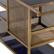 Trolley Sterling vintage brass finish