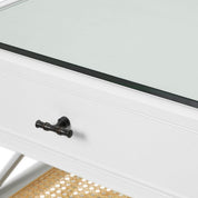Side Table Bahamas piano white finish