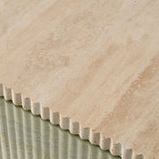 Mesa de centro Brindisi travertino