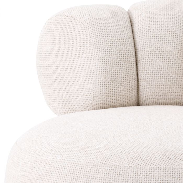 Swivel Chair Phedra lyssa off-white