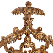 Mirror Rococo antique gold finish