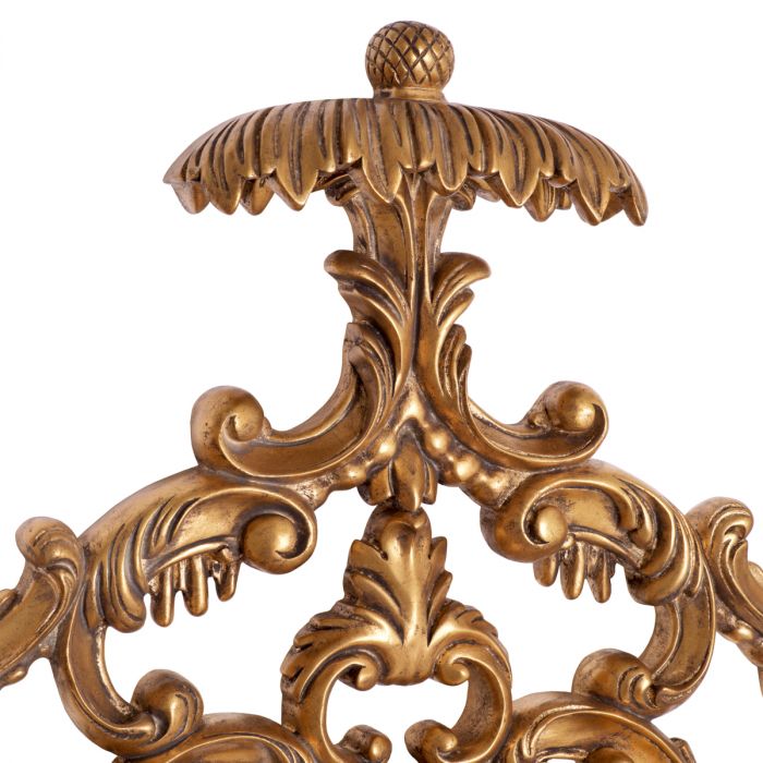 Mirror Rococo antique gold finish