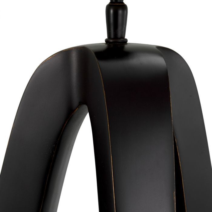 Table Lamp Madrona bronze highlight finish incl shade