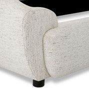 Bed Frame Mellory seashell off-white