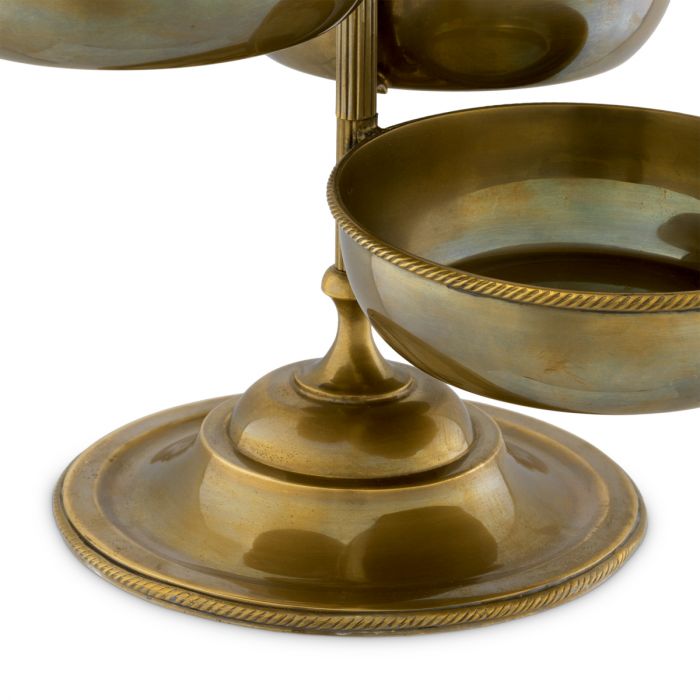 Stand Christine vintage brass finish