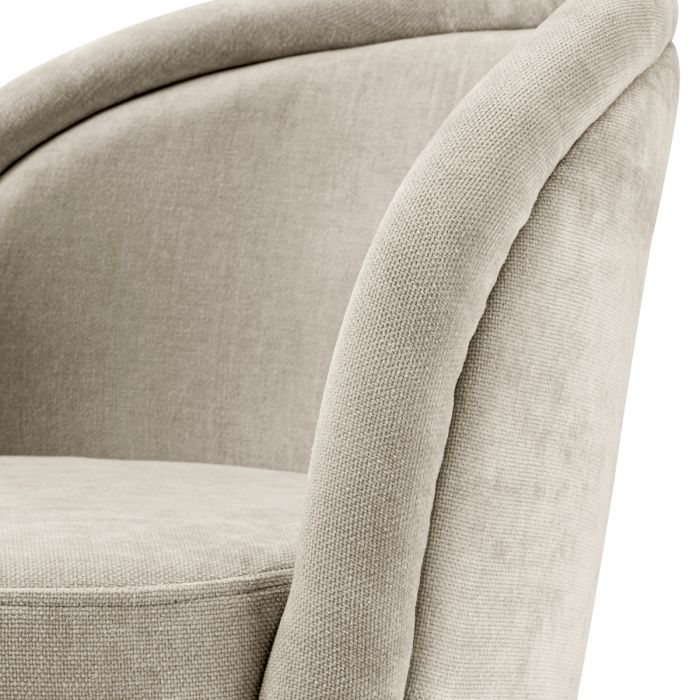 Dining Chair Chloé clarck sand set of 2