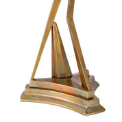 Candle Holder Fiesole vintage brass finish