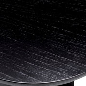 Dining Table Mogador S black veneer