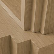 Gabinete Metropolitan L chapa de roble natural