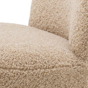 Swivel Chair Doria canberra sand