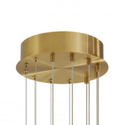 Chandelier Kimpton antique brass finish