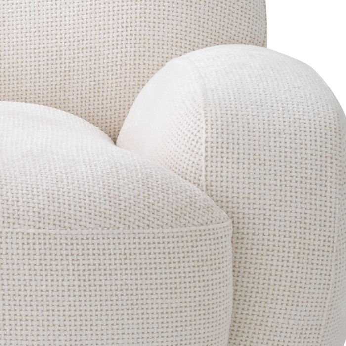 Swivel Chair Udine lyssa off-white