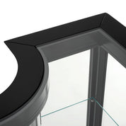 Console Table Gala waxed black finish