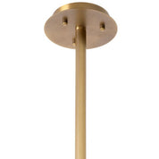 Chandelier Sky horizontal antique brass finish