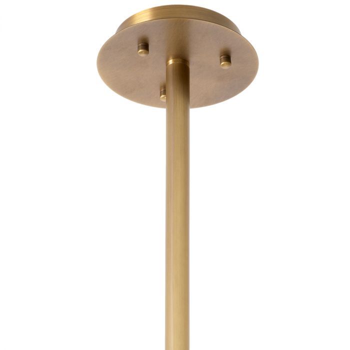 Chandelier Sky horizontal antique brass finish