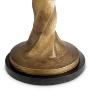 Table Lamp Costanza vintage brass finish incl shade