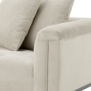 Lounge Sofa Cesare left pebble grey
