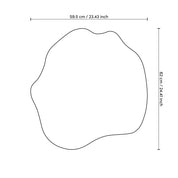 Side Table Shapiro black marble