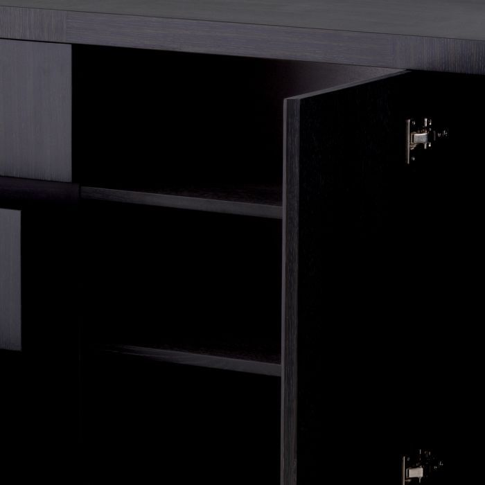 Dresser Crosby charcoal grey oak veneer