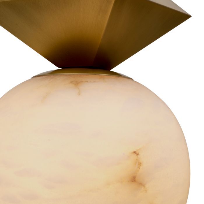 Pendant Elko antique brass finish