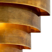 Wall Lamp Rizzi Single vintage brass finish