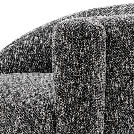 Swivel Chair Colin right cambon black