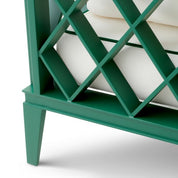 Silla de exterior Ocean Club verde Blaise blanco roto verde florent