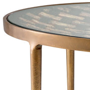 Coffee Table Sorrento antique brass finish