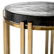 Side Table Claremont vintage brass finish