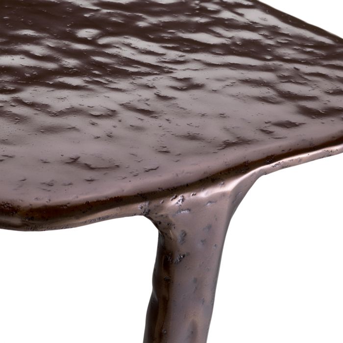 Side Table Tigra bronze finish